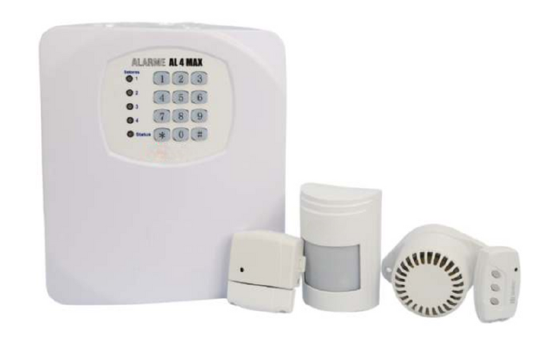 KIT DE ALARME MAX SEM FIO